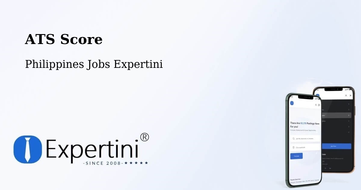 Resume ATS Score & Job Description Match Tool – Aurora - Philippines Jobs Expertini