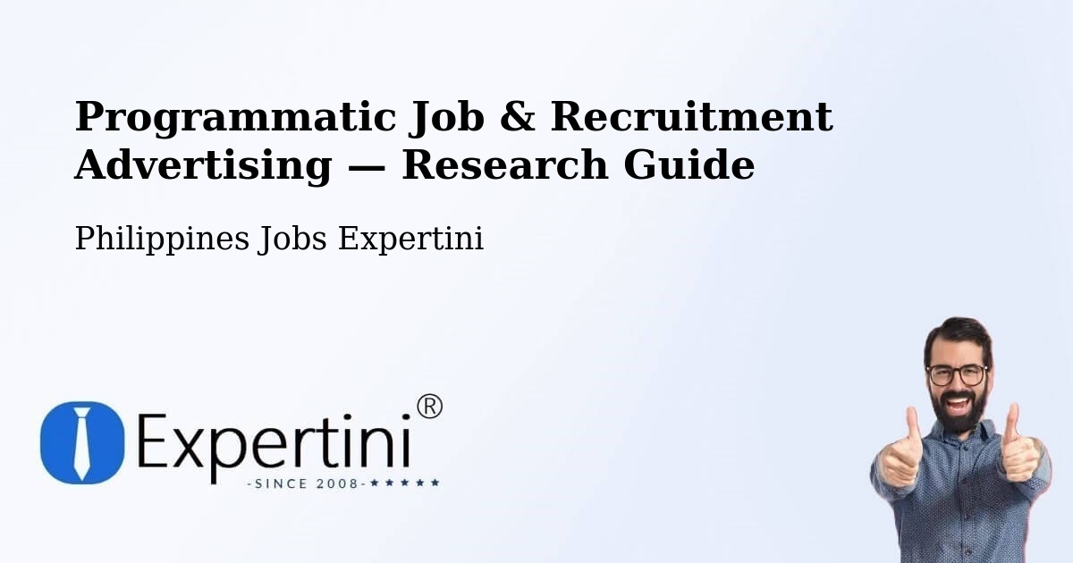 Programmatic Job & Recruitment Advertising — Research Guide – Aurora